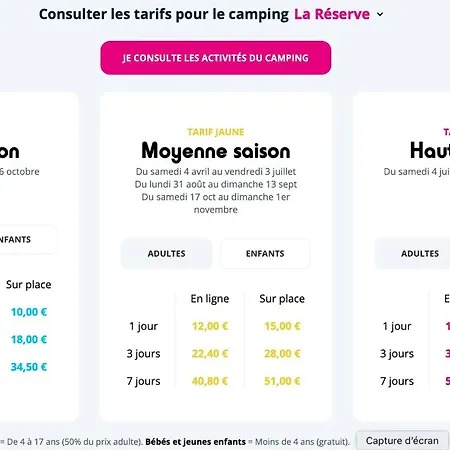 Mobil 253 La Réserve 4 étoiles à *